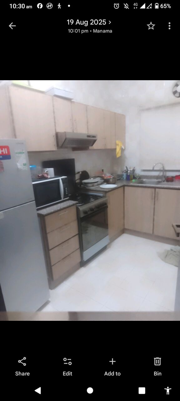Manama, Rooms for Rent, BHD 150/month,  Furnished,  2Bedroom Fully Furnished Flat.. 1 Bedroom Available For Rent Attached Toilet