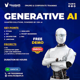 Hyderabad, Lessons Offered, Generative AI Training Institute Hyderabad With Live Classes