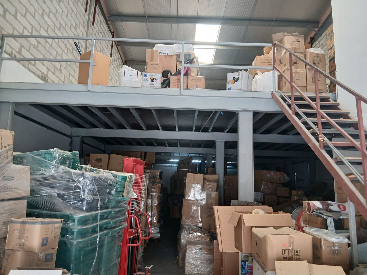 Hidd, Materials, BHD 2400,  Newly Built Industrial Mezzanine Floor 14.2 Meter X 9 Meter X 3.4 Meter Height  For Sale