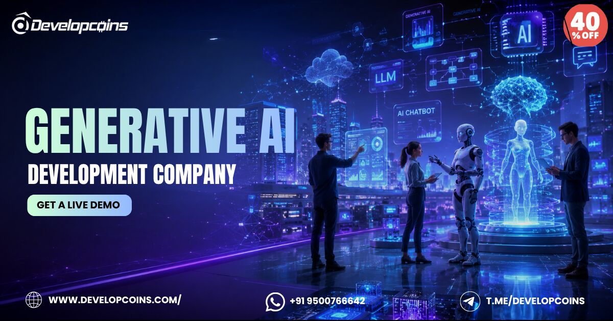 New York, Software Development, Transform Your Business With A Generative AI Development Company &ndash; Get 40% OFF