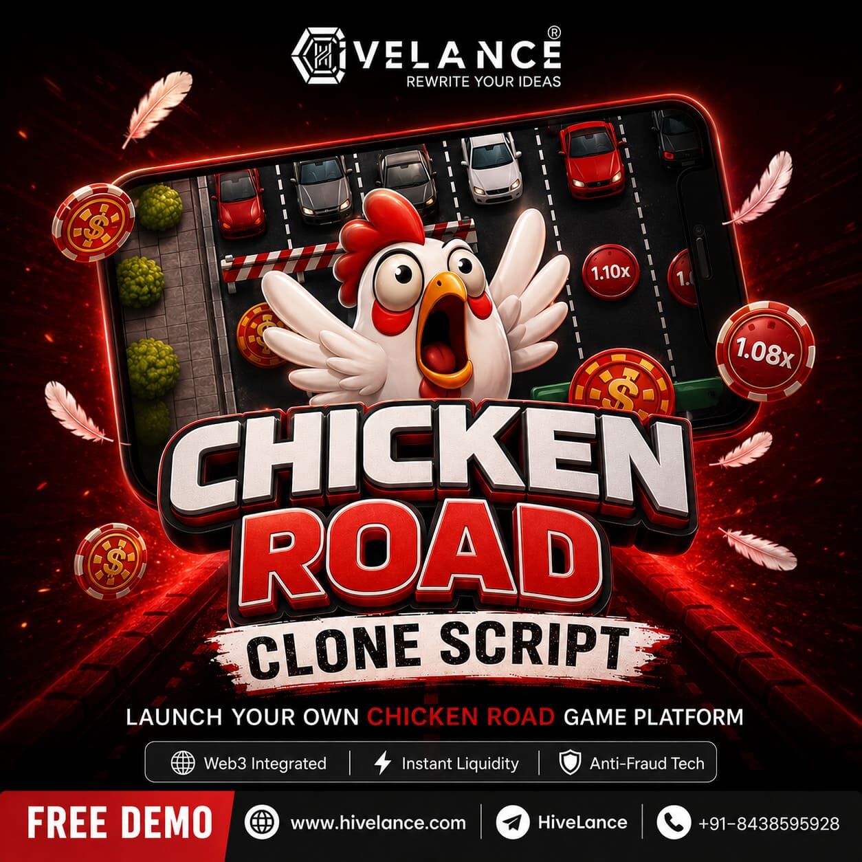 San José, Software Development, Chicken Road Clone Script For Sale &ndash; 100% Source Code