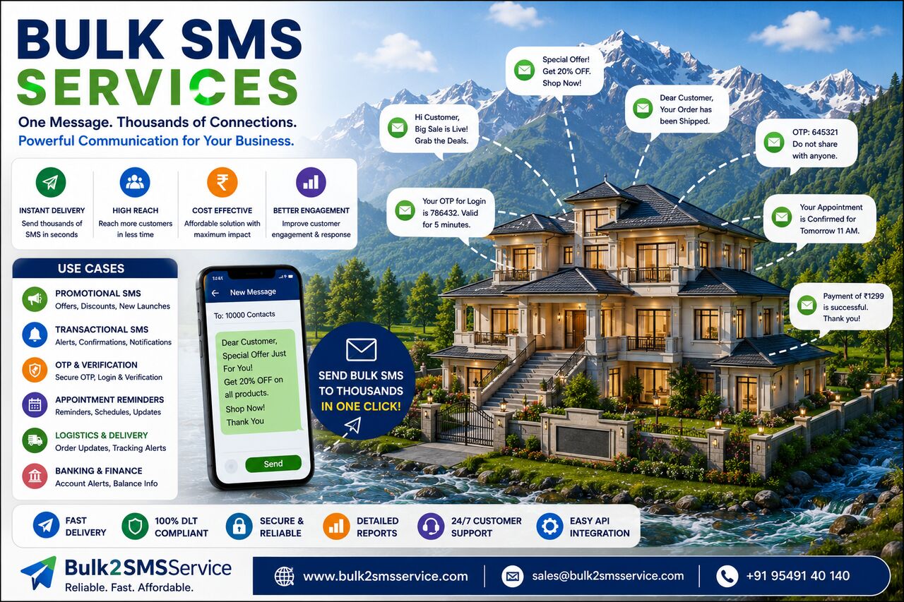 Mumbai, Marketing, Bulk SMS Service: One Message Thousands Of Connections