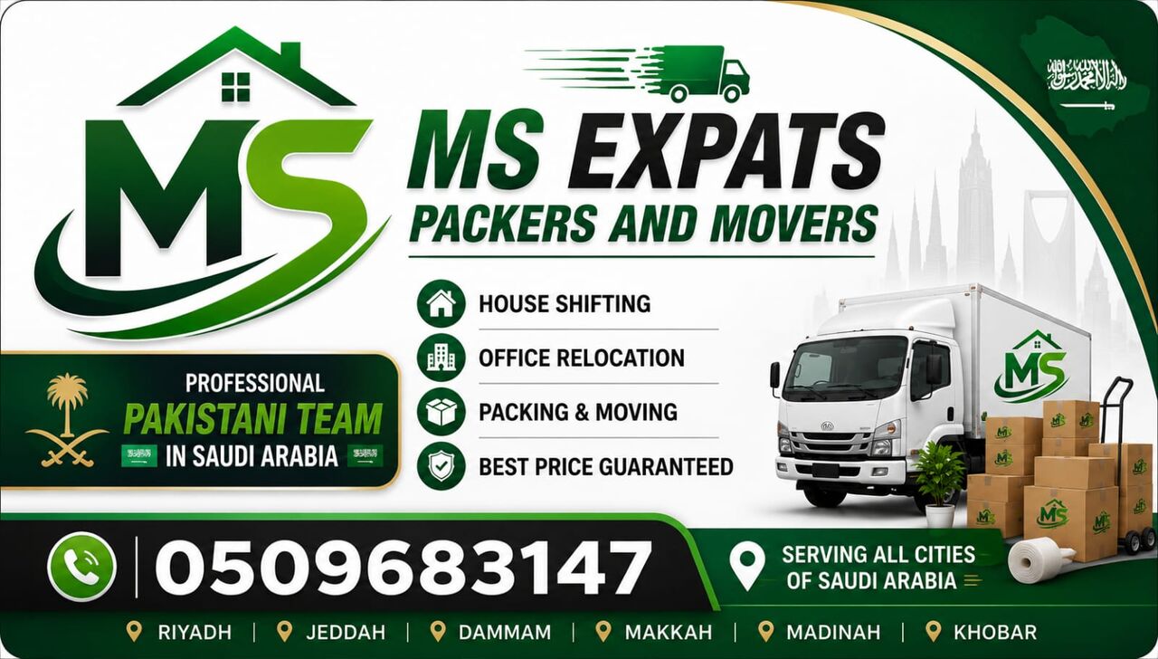 Ad Diriyah, Relocation, 💚2□ MS EXPATS 🏠PACKERS AND MOVERS 💚PROFESSIONAL TEAM PAKISTANI💚BEST PRICE=(0509683147)