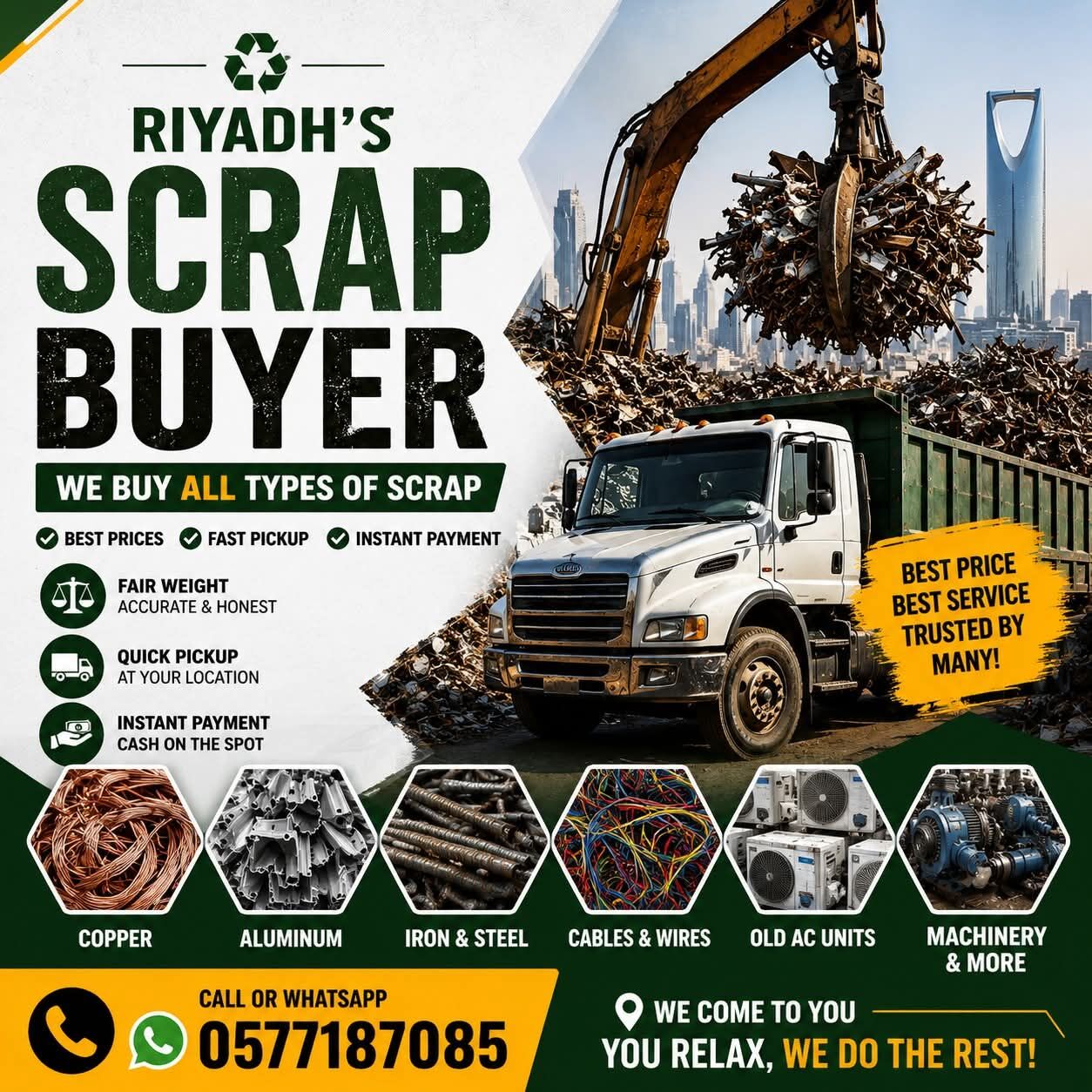 Riyadh, Items Wanted, Scrap Buyer In Riyadh