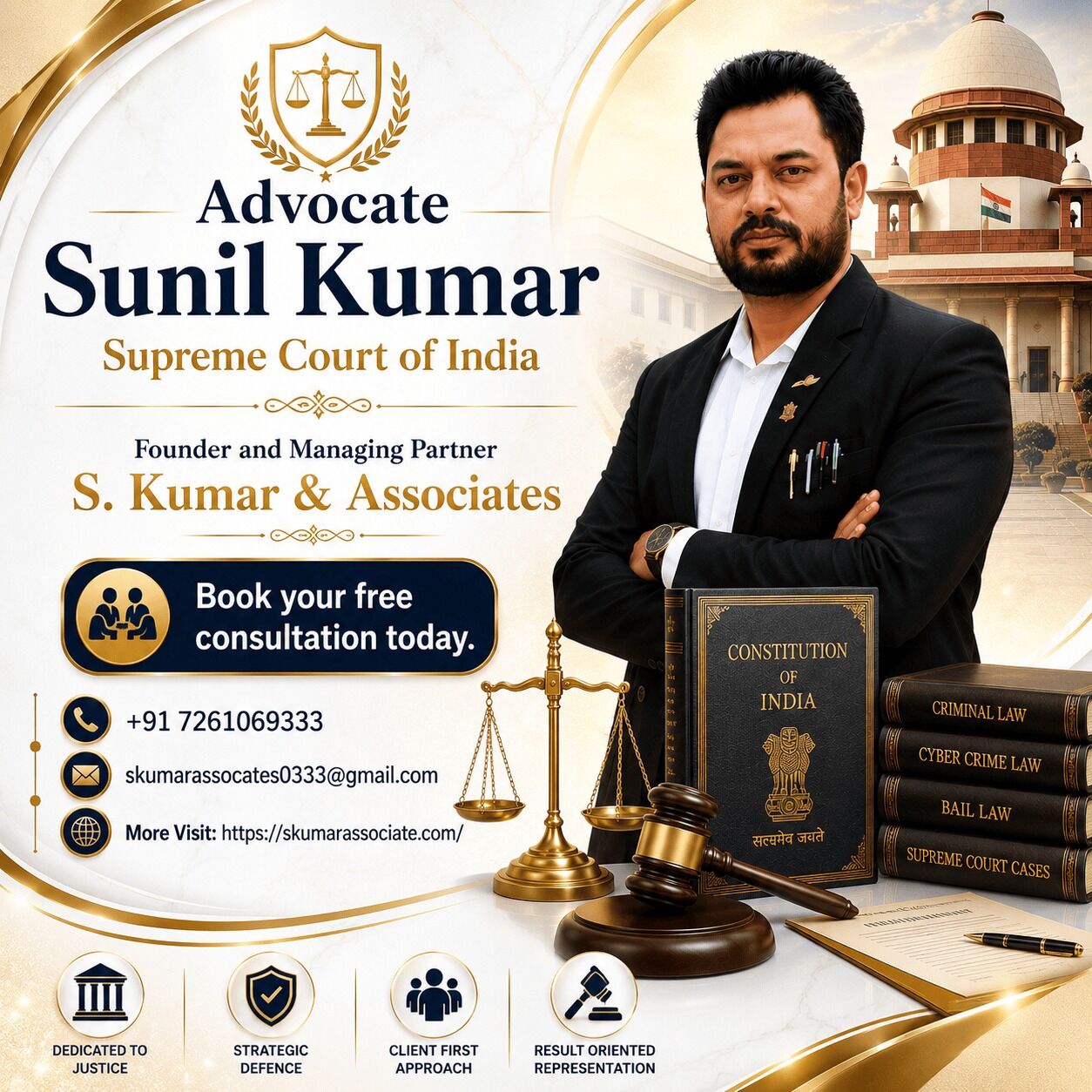 Mumbai, Legal, Best Lawyer In Gorakhpur For Complex & Everyday Legal Matters | Advocate Sunil Kumar