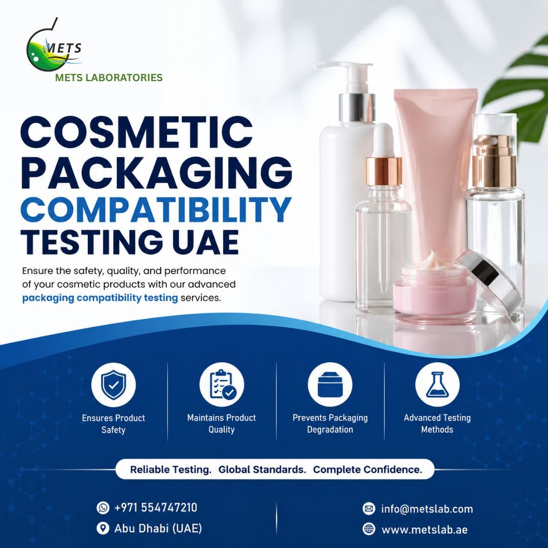 Abu Dhabi, Business, Cosmetic Product Packaging Compliance Testing UAE For Regulatory Approval