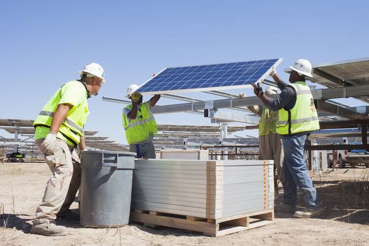 Riyadh, Job Seekers, Solar Plant Labors