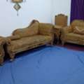 SAR 600,  Golden Sofa Set
