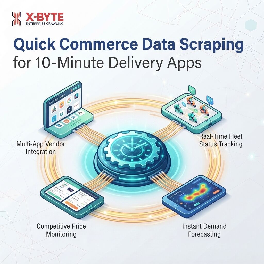 Tbilisi, Software Development, Quick Commerce Data Scraping For 10-Minute Delivery Apps