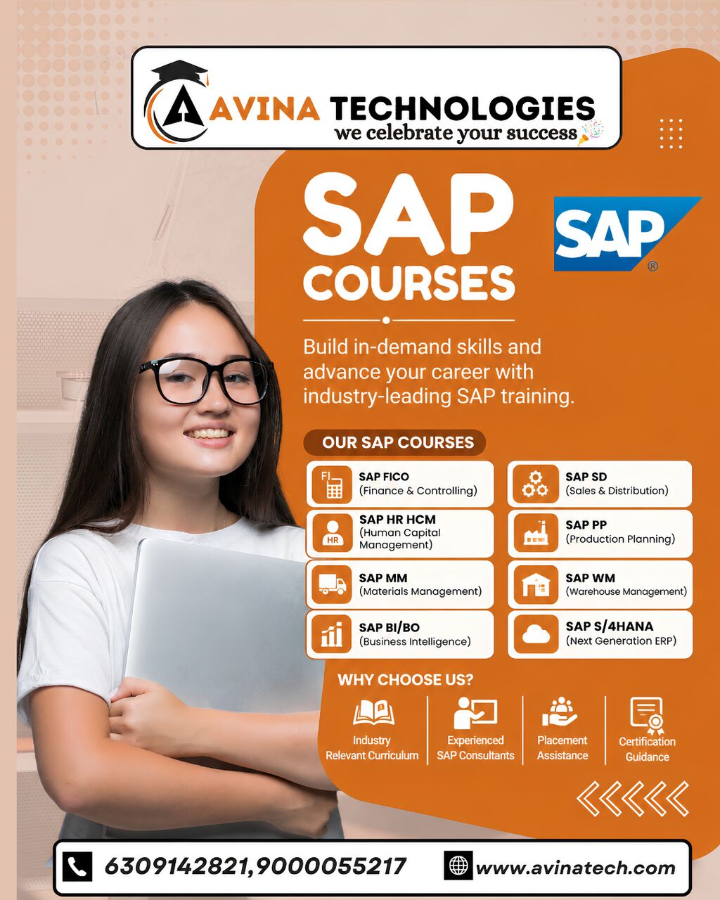 Hyderabad, Training, Avina Technologies &ndash; Best SAP Training Institute In Hyderabad