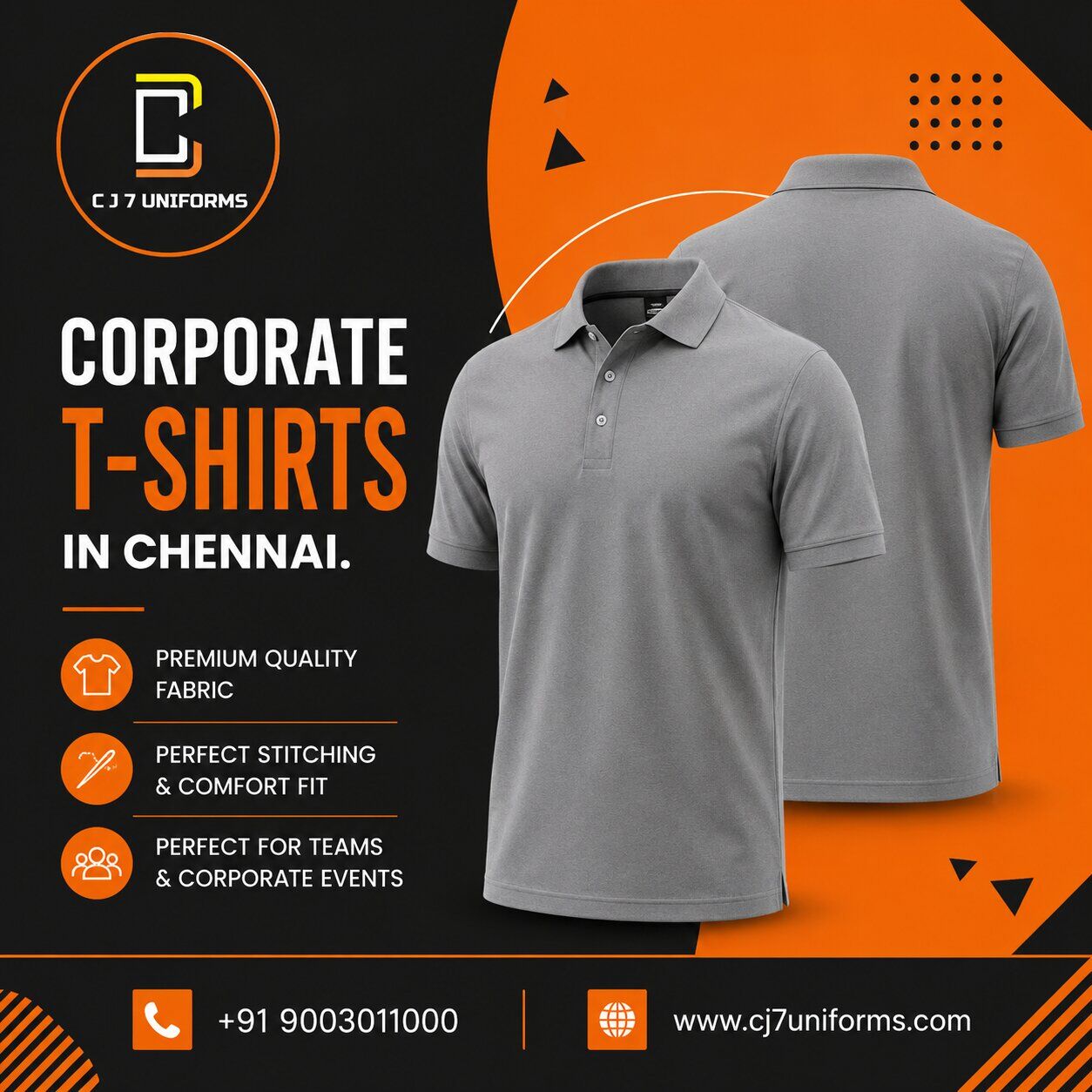 Chennai, Clothing & Accessories, INR 500,  Corporate T-Shirts In Chennai