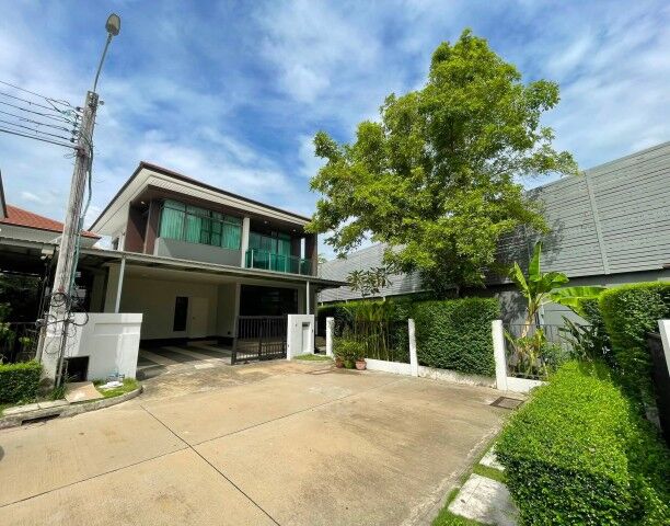 Bangkok, Villas, THB 95000,  73 Sq. Feet,  Single House For Rent, Setthasiri Village, Krungthep Kreetha, New Renovated House. #Near
