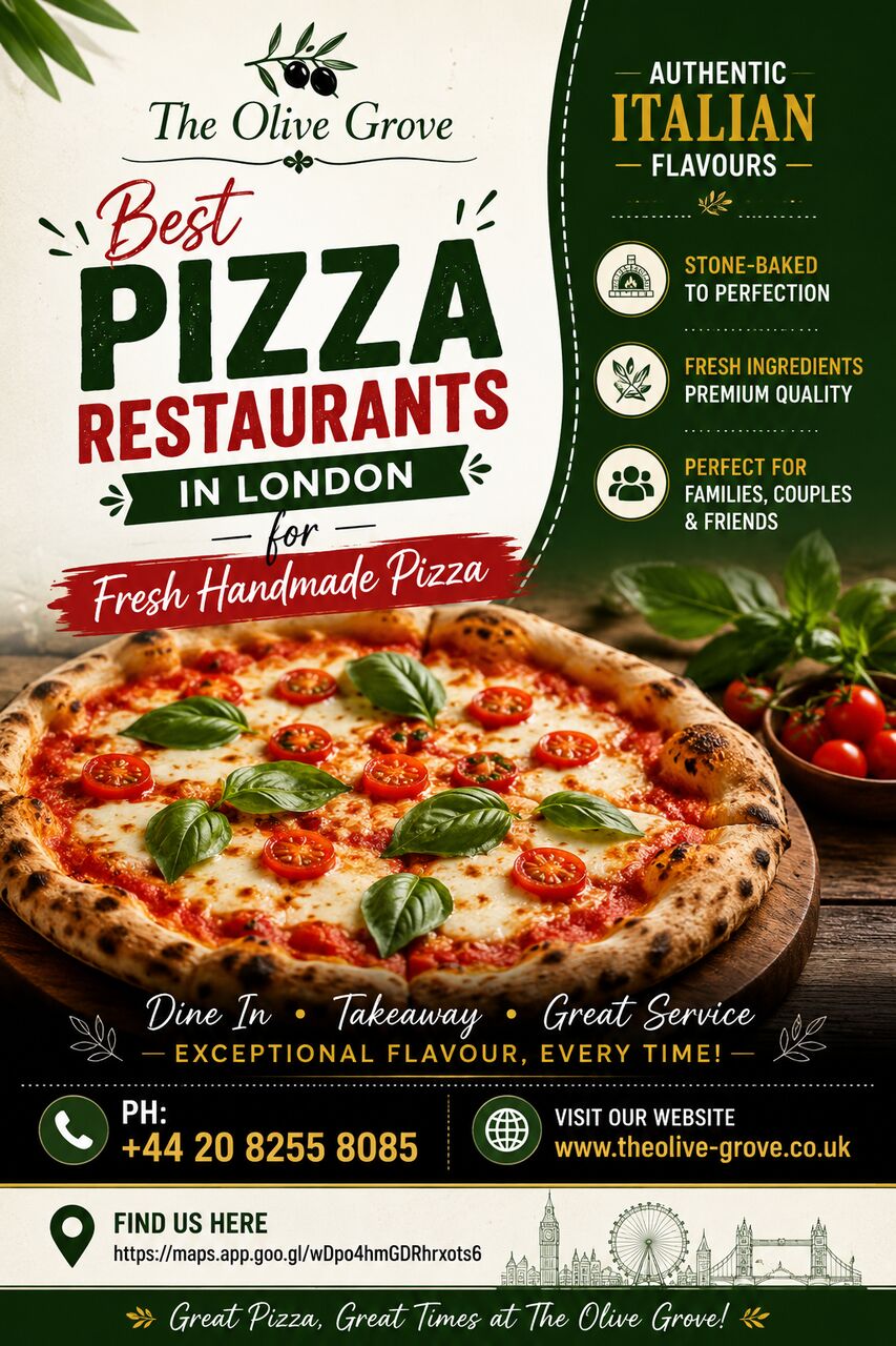 London, Restaurants, Best Pizza Restaurants In London For Fresh Handmade Pizza