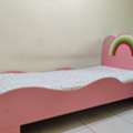 SAR 125,  Girls Single Bed With Small Wardrobe