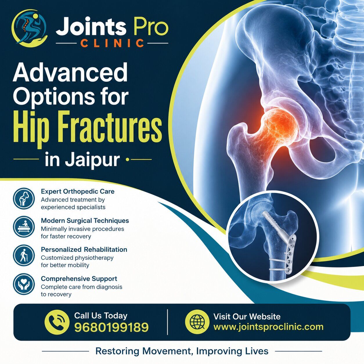 Jaipur, Health, Advanced Options For Hip Fractures In Jaipur