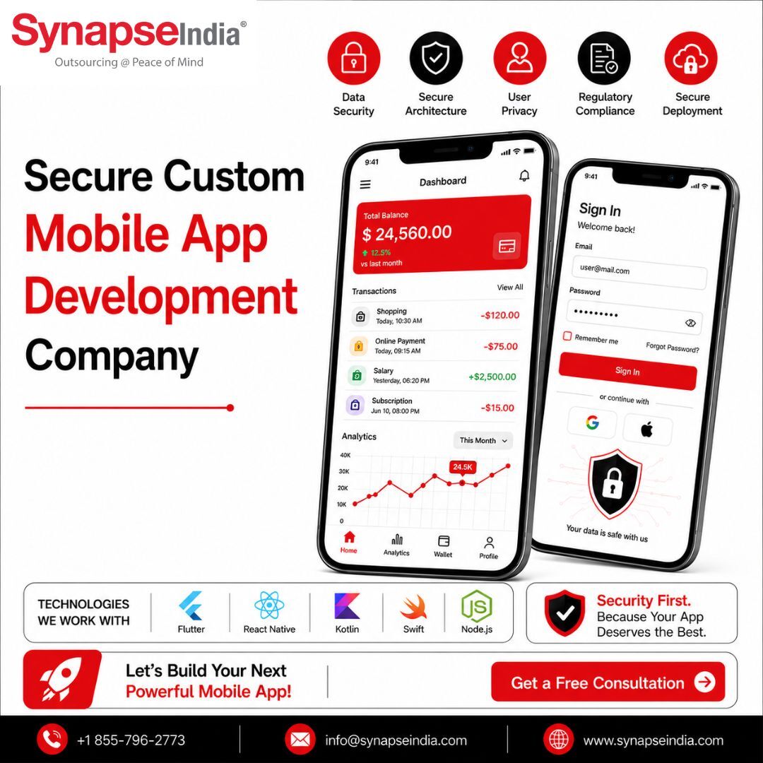 New York, Software Development, Secure Custom Mobile App Development Company