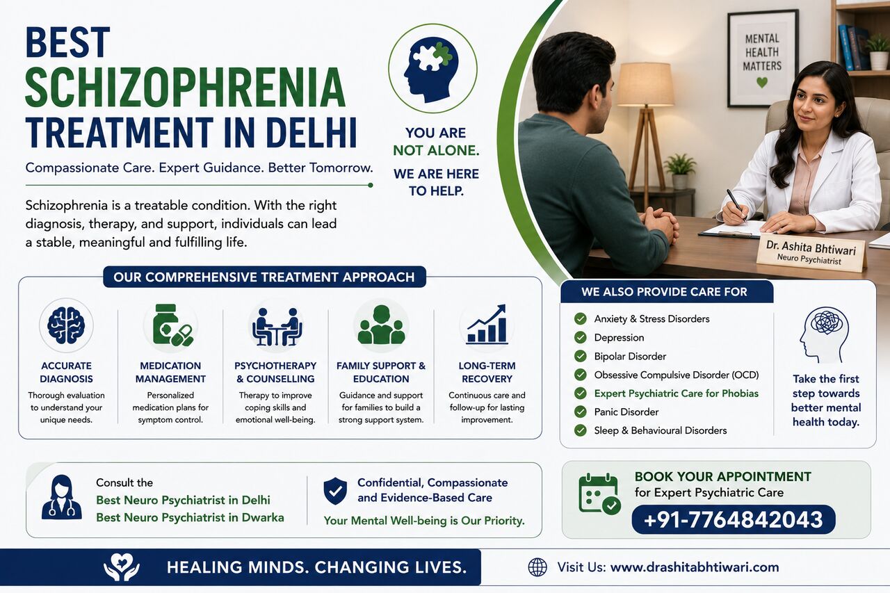 New Delhi, Health, Looking For The Best Schizophrenia Treatment In Delhi