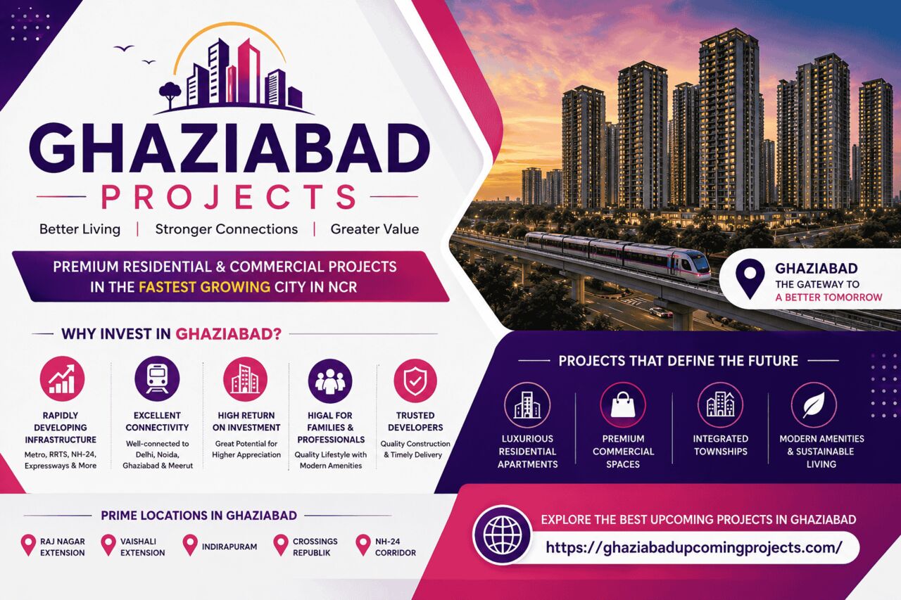 Ghaziabad, Apartments, Flats, Houses & Villas, Ghaziabad Projects &ndash; Explore Verified Flats, Apartments & New Launches