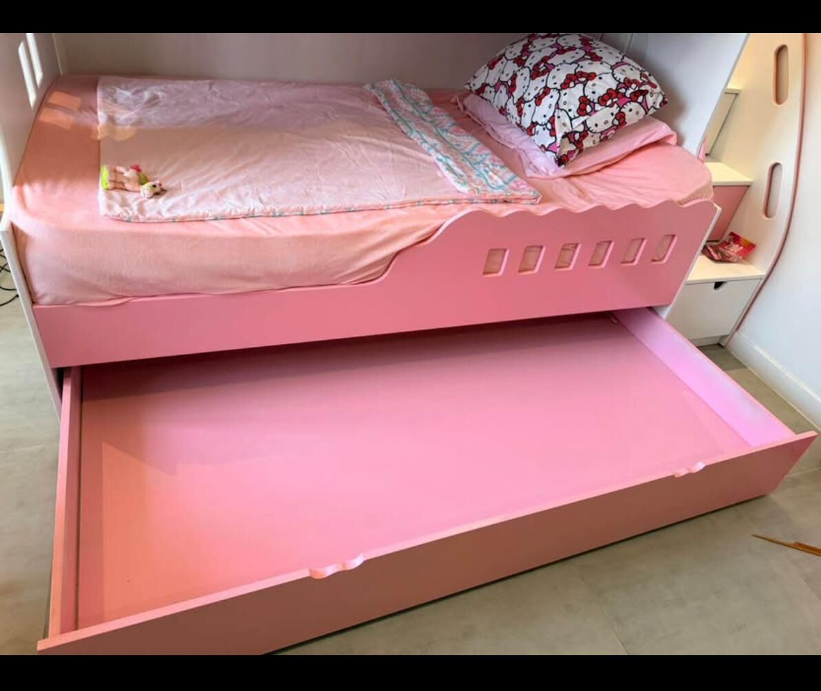 Al Izdihar, Furniture, SAR 800,  Kids Triple Bed For Sale Without Mattress, Purchased 4months Ago