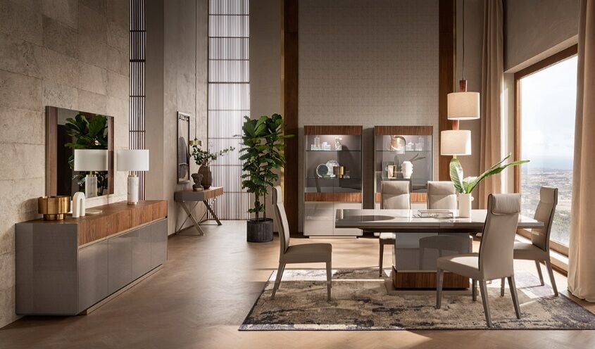 Dubai, Furniture, AED 35060,  Perfect Luxury Dining Table Set For Our UAE Homes | Interiors Furniture In Dubai