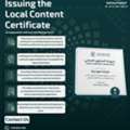 Local Content Certification With Financial Statements Issuing