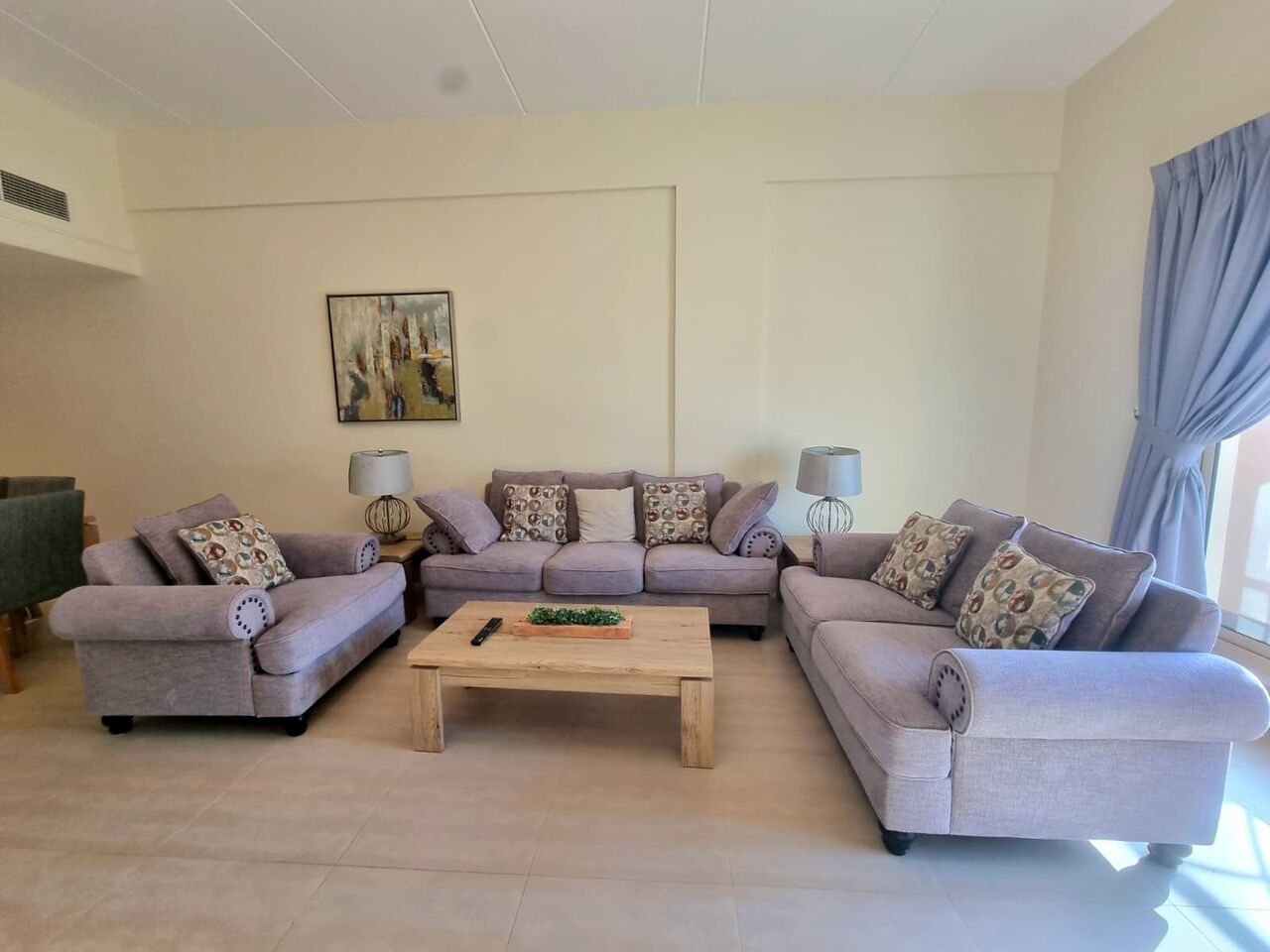 Amwaj Islands, Apartments, Flats, Houses & Villas, BHD 550/month,  Furnished,  3 BR,  200 Sq. Meter,  Spacious 3 BR FF Apartment With Balcony & Closed Kitchen & Wifi