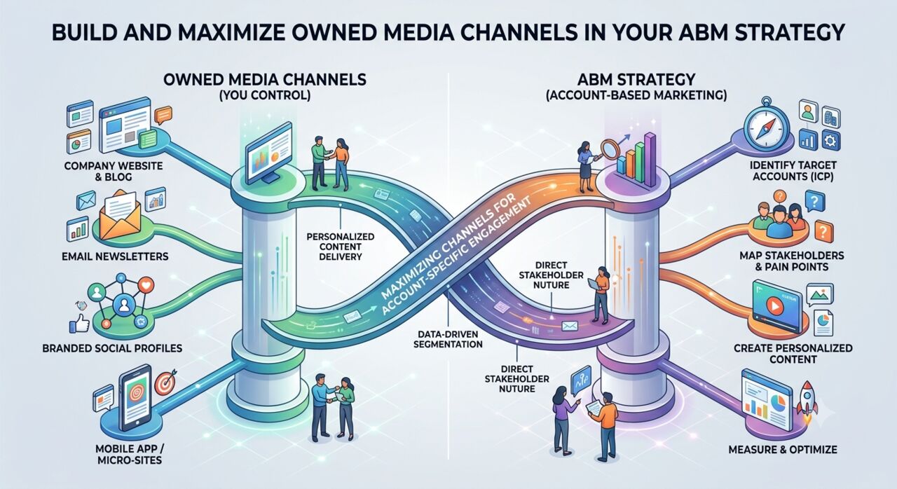 Austin, Software, Build And Maximize Owned Media Channels In Your ABM Strategy