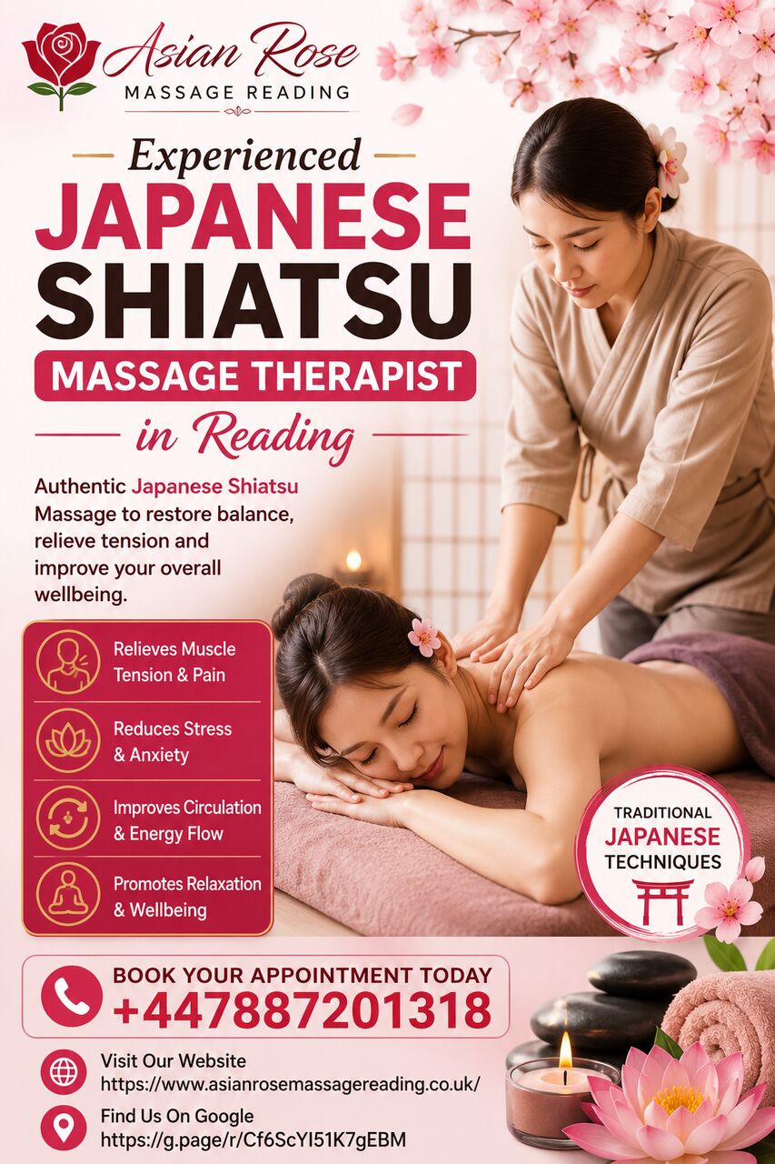 London, Business, Experienced Japanese Shiatsu Massage Therapist In Reading