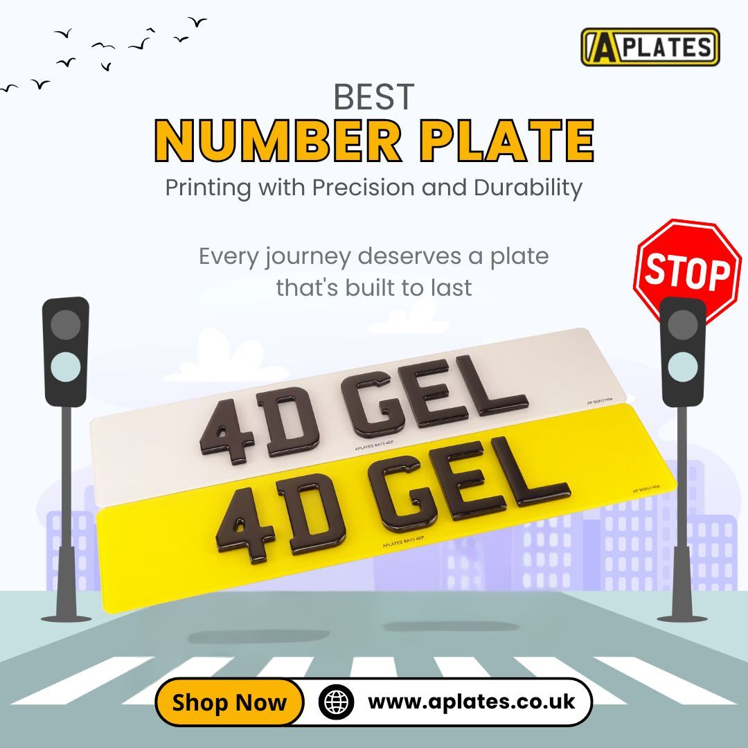London, Auto Parts, Number Plate Printing With Precision And Durability