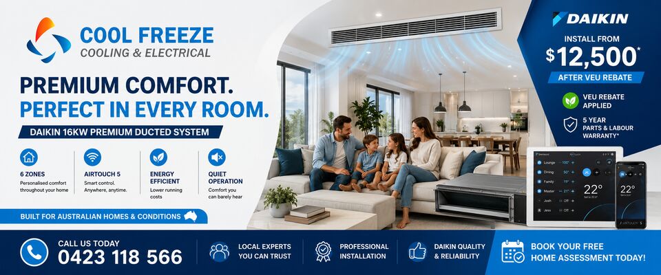 Melbourne, Air Conditioning, Energy Efficient Air Conditioning With Gas Rebate Victoria