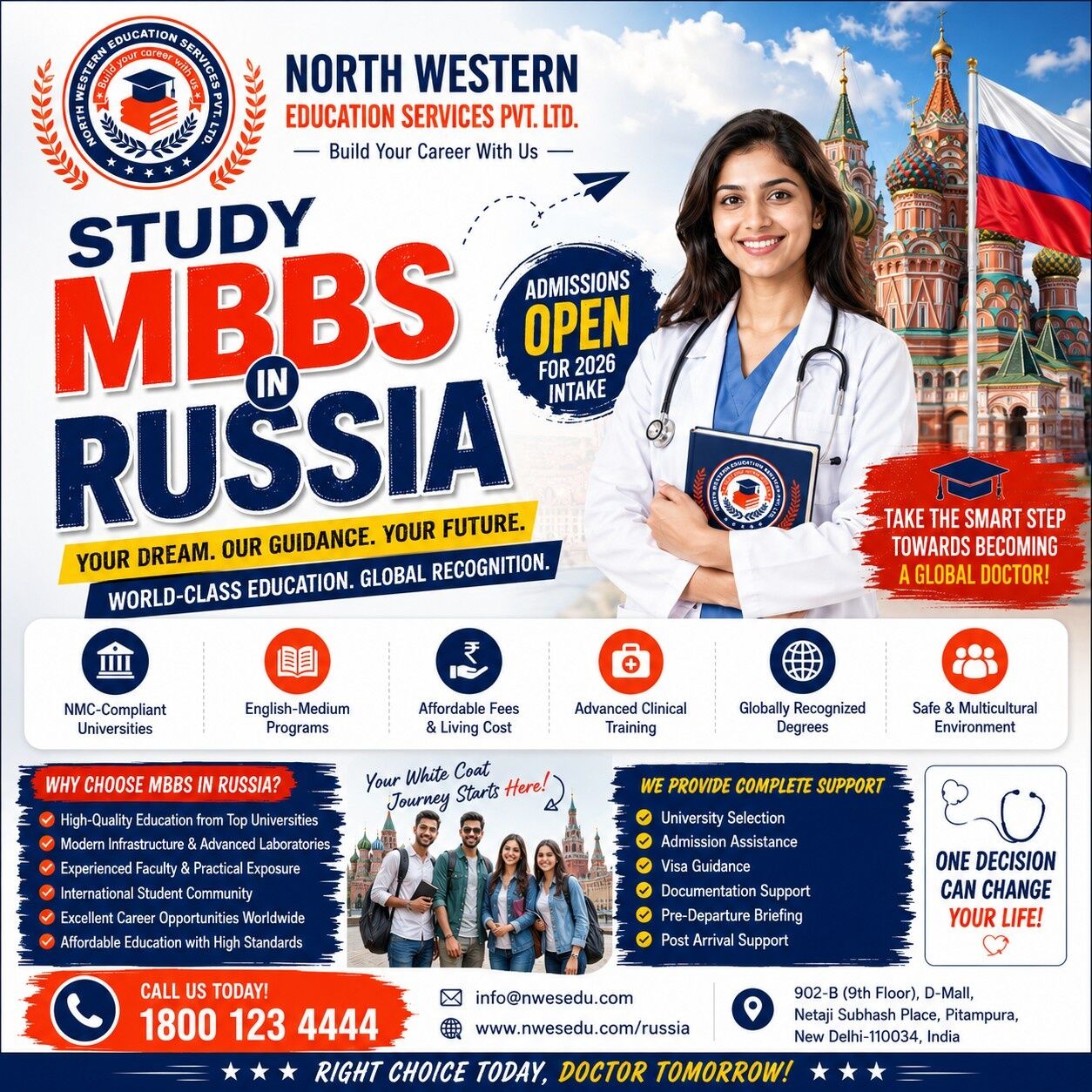 Mumbai, Counseling, 🚀 Why Follow The Crowd When You Can Lead In A White Coat? 🩺🇷🇺