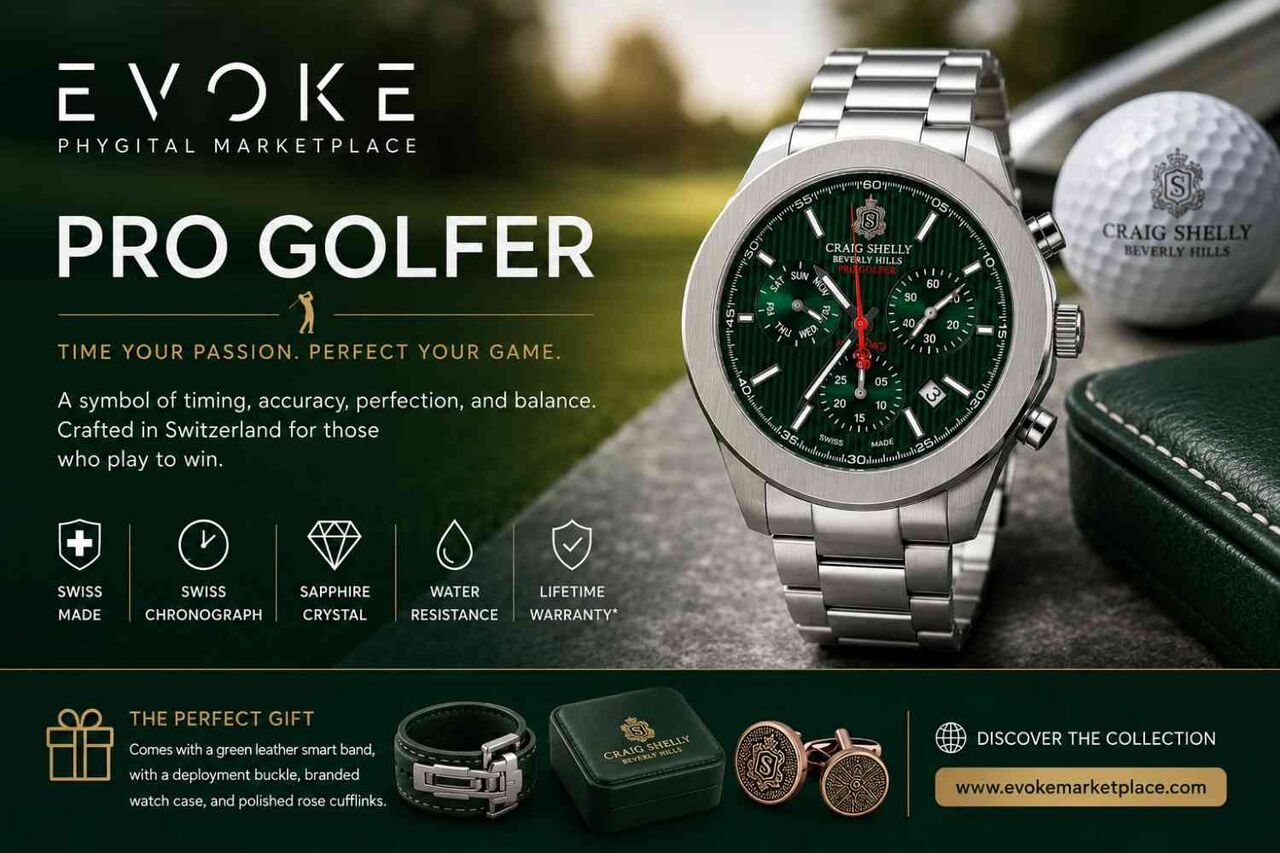 New York, Watches, USD 2495,  Pro Golfer Swiss Made Luxury Watch | Premium Golf Watch For Champions