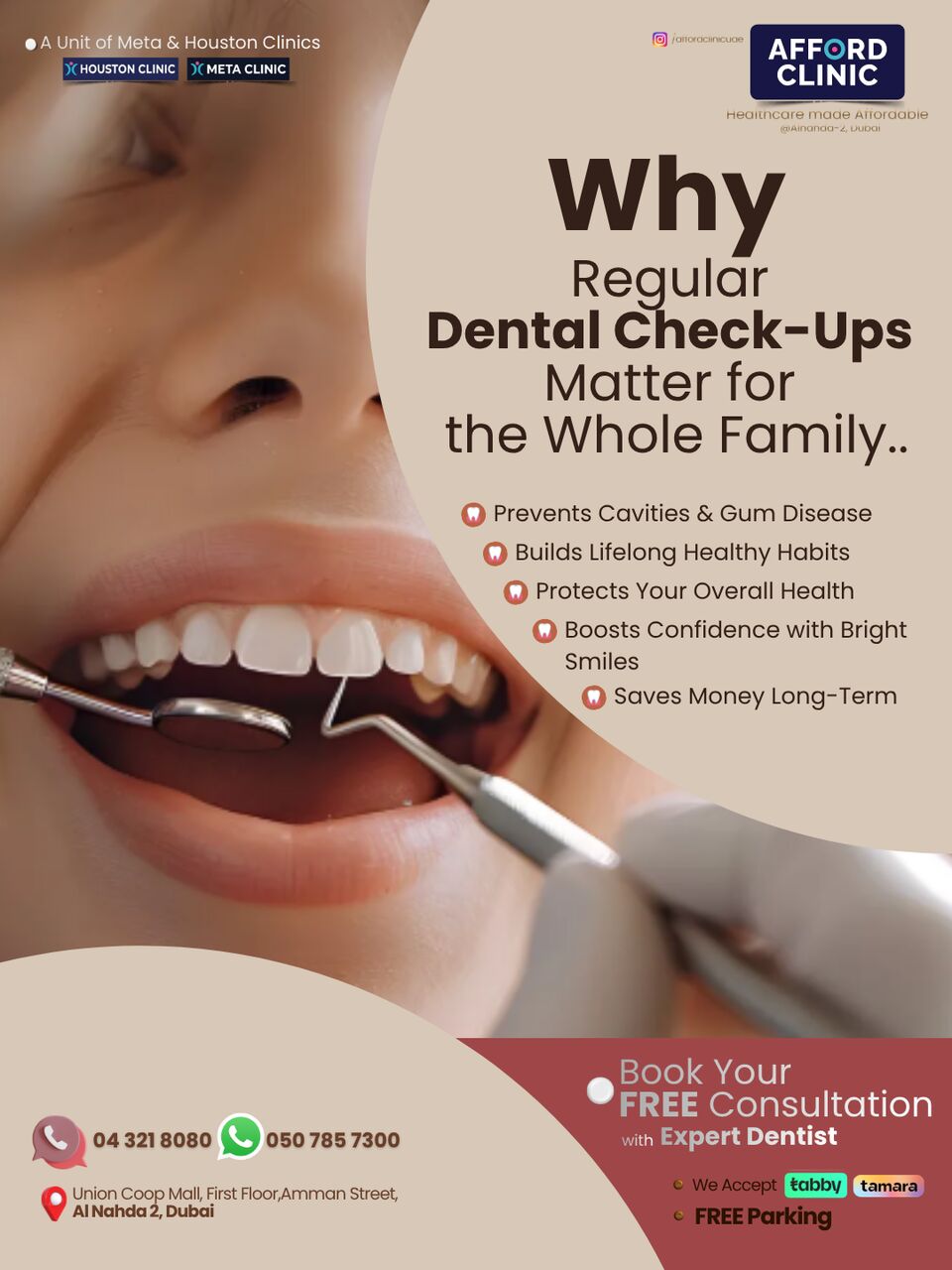 Al Nahda, Dental, Why Regular Dental Check-Ups Matter For The Whole Family