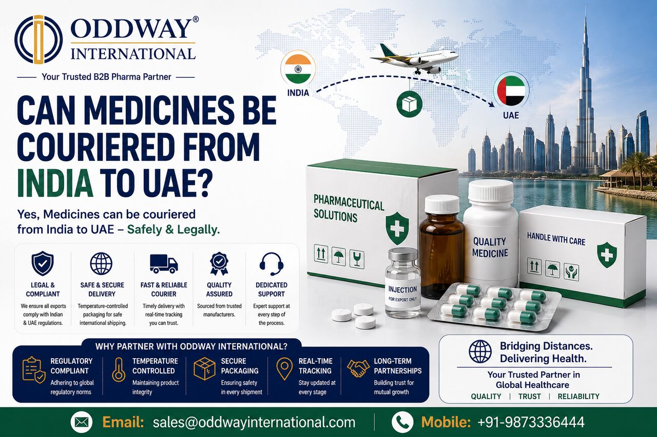 Dubai, Businesses For Sale, Can Medicines Be Couriered From India To UAE? Explore Options - Oddway