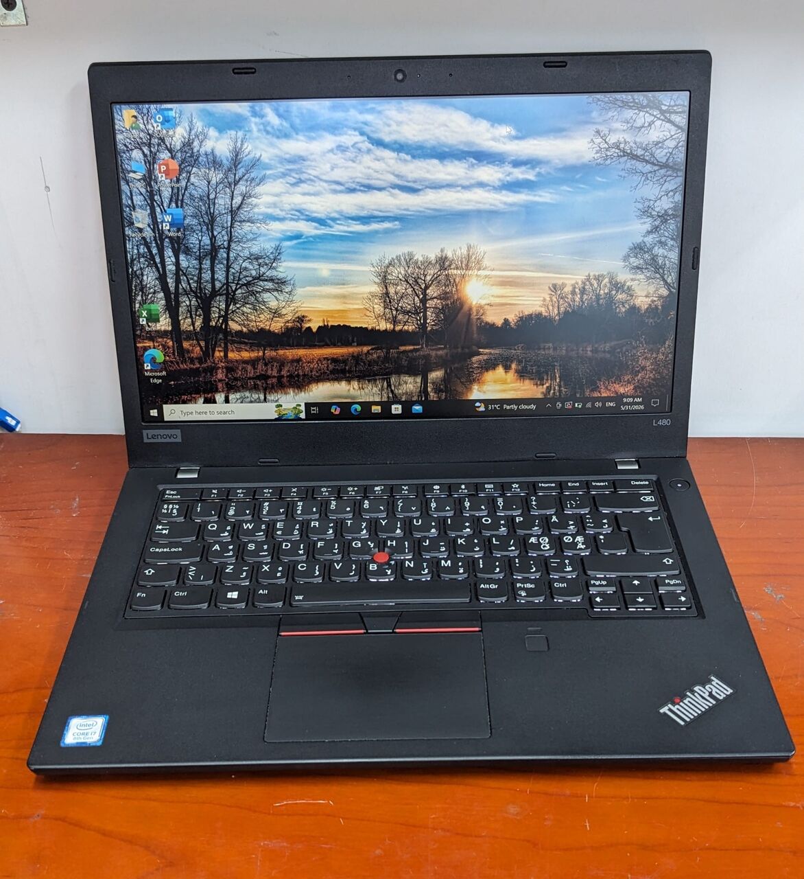 Manama, Computers, BHD 108,  Lenovo Thinkpad I7 8th Gen Laptop 16GB RAM M.2 SSD 35x Fast 14" Free Bag, Mouse, Earphone
