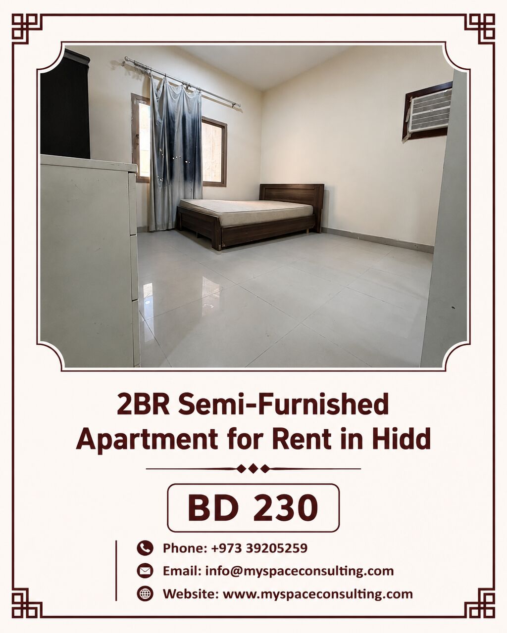 Hidd, Apartments, Flats, Houses & Villas, BHD 230/month,  2 BR,  Semi-Furnished Apartment For Rent In Hidd | Spacious Family Apartmen