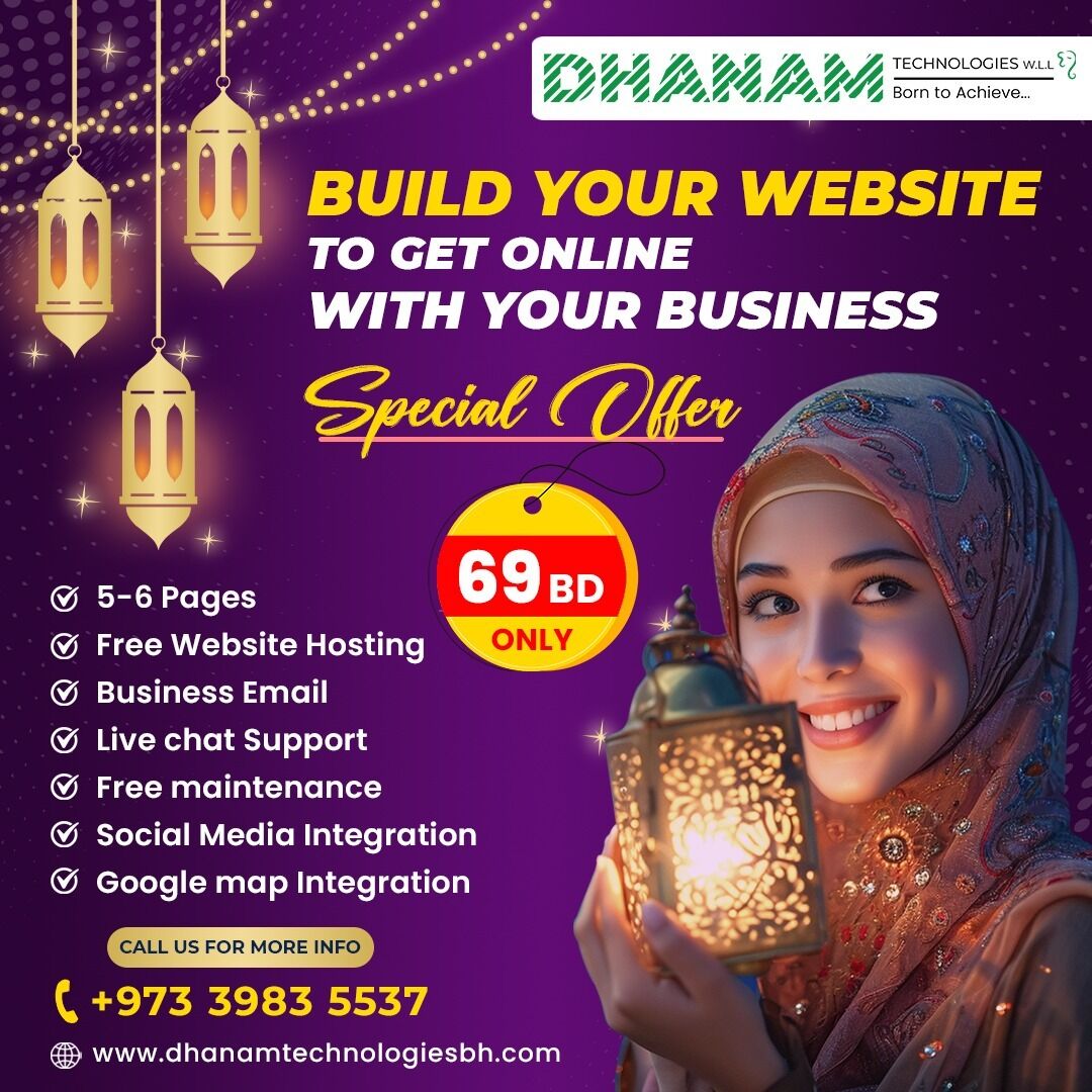 Manama, Marketing, TODAY OFFER-Website Design Special Offer