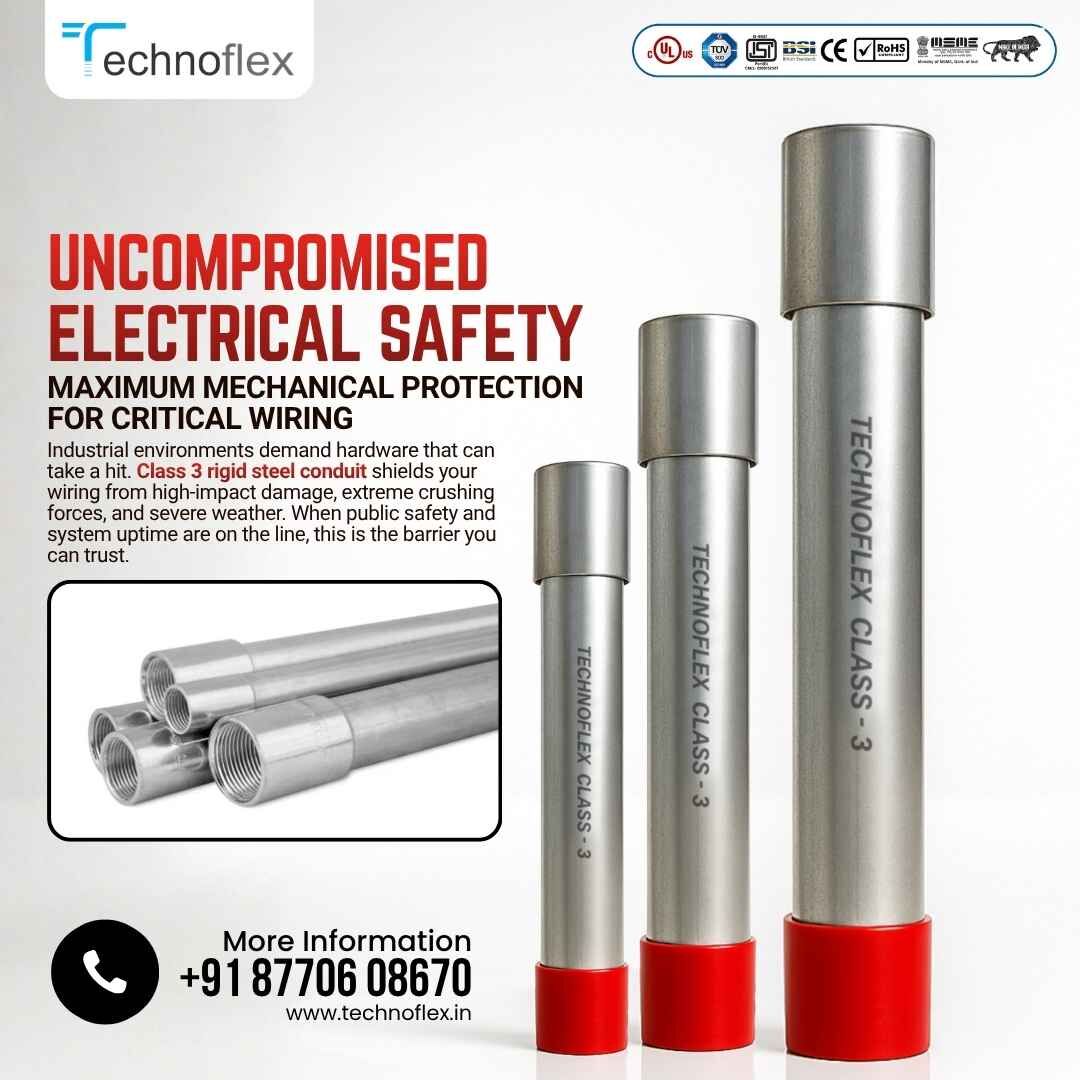 Anguilla, Electrical & Plumbing, Engineered For Durability &ndash; Technoflex Class 3 Conduit Pipe