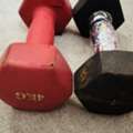 BHD 8,  Bjm Weight Dumbbells 4+4=8kg (urgent Sale)