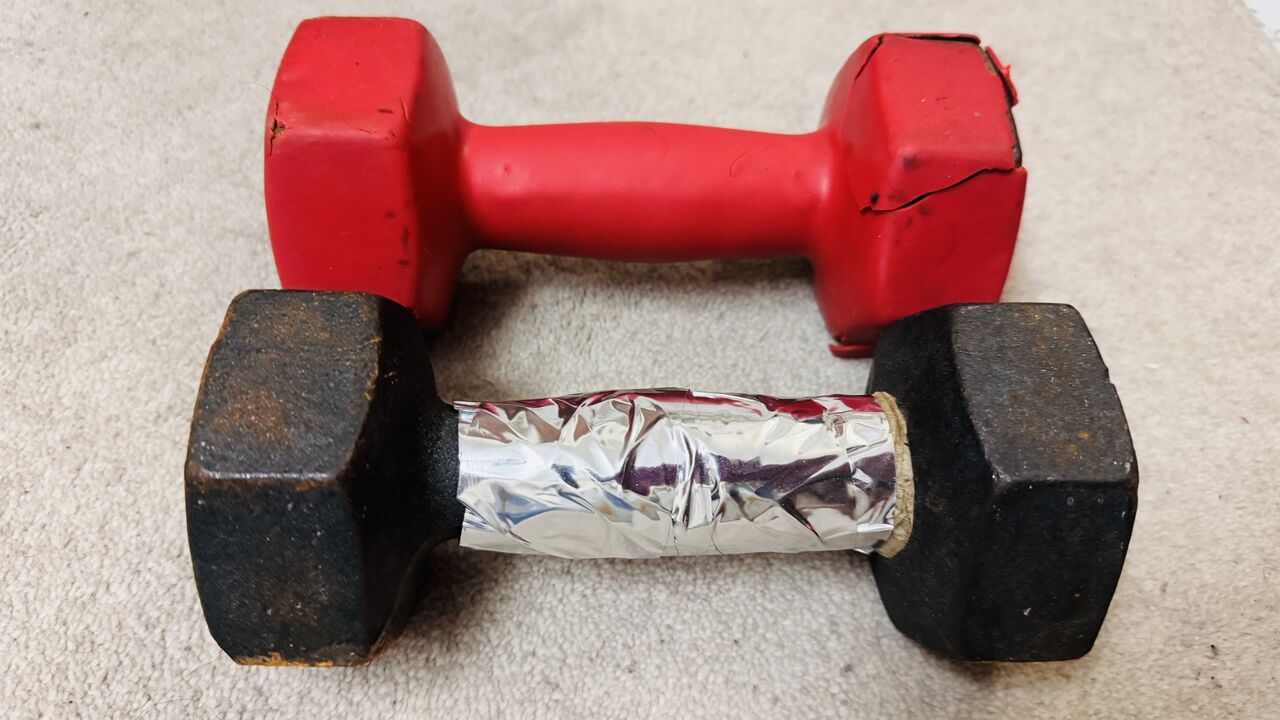 Hoora, Health & Beauty Items, BHD 8,  Bjm Weight Dumbbells 4+4=8kg (urgent Sale)