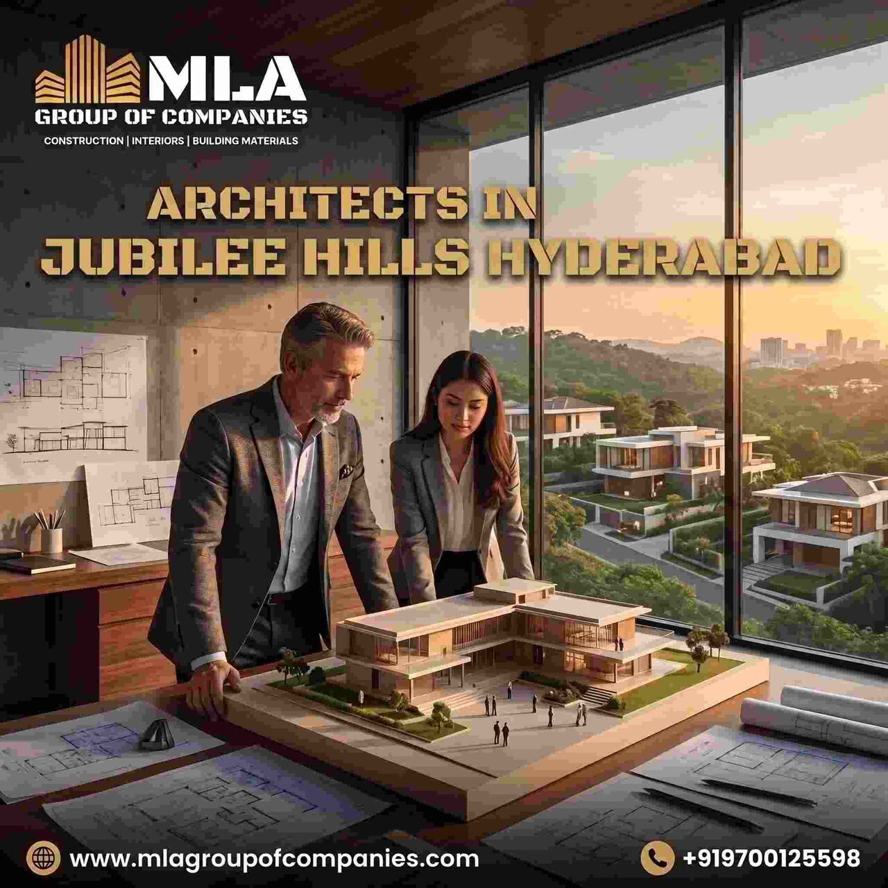 Hyderabad, Construction, Best Architects In Jubilee Hills Hyderabad For Modern Home Design