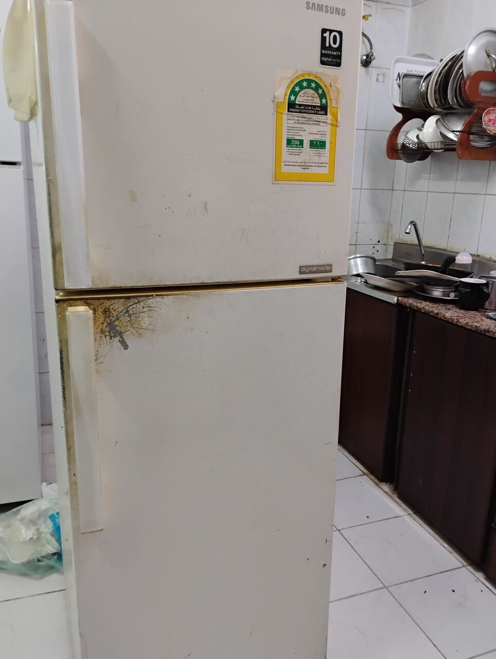 Al Rehab, Appliances, SAR 600,  SAMSUNG DOUBLE DOOR REFRIGERATOR ON SALE