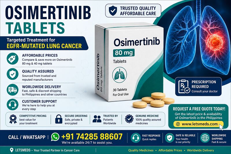 Makati City, Health & Beauty Items, PHP 1,  Compare Osimertinib Prices Before You Buy In The Philippines