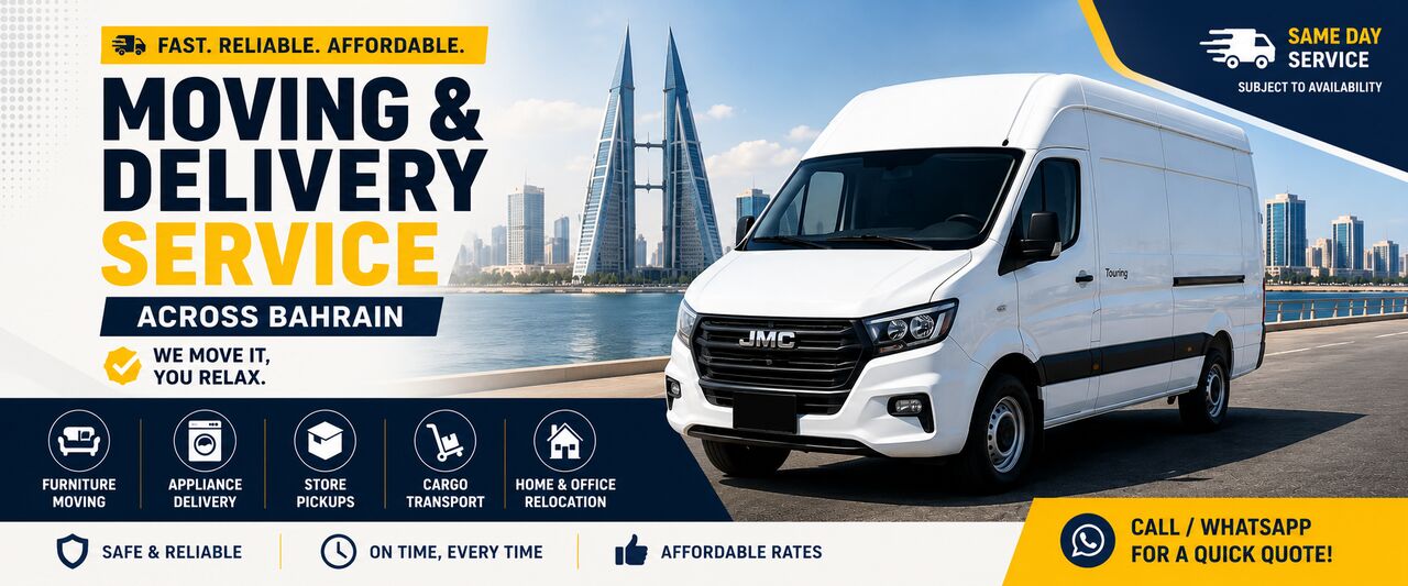 Manama, Cargo, Furniture Moving, Appliance Delivery & Cargo Transport &ndash; Bahrain