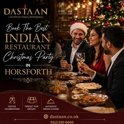 London, Food & Drink, Book The Best Indian Restaurant Christmas Party In Horsforth