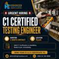 URGENT HIRING &ndash; C1 CERTIFIED TESTING ENGINEER