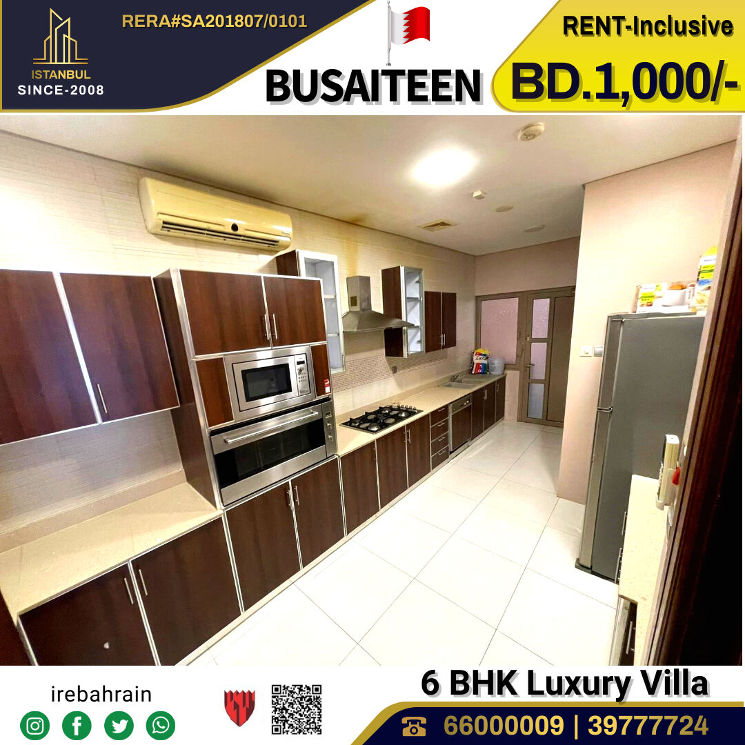 Busaiteen, Villas, BHD 1000,  Furnished,  Fully Furnished Luxury Villa For Rent In Busaiteen