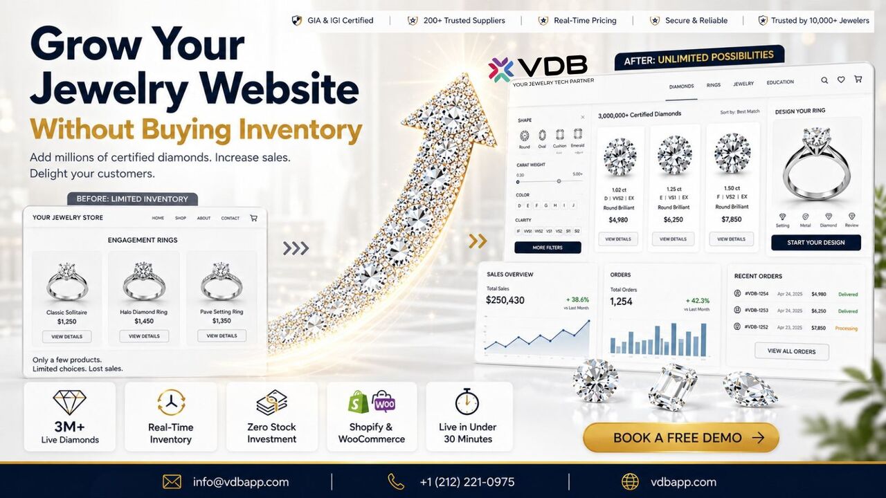 New York, Businesses For Sale, Transform Your Jewelry Website With Live Diamond Inventory