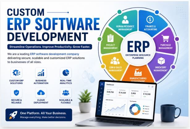 Bangalore, Software Development, ERP Software Development Company In Bangalore: Custom ERP Solutions For Business Growth
