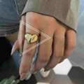 USD 20,  Metal Heart Ring For Women | Elegant Fashion Jewelry Gift
